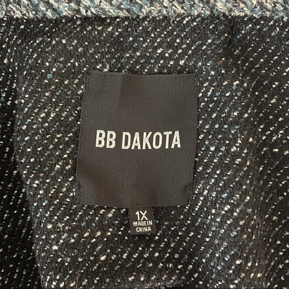 BB DAKOTA Teal Marled Knit Jacket - Picture 7 of 7